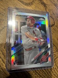 New Listing2021 Topps Chrome Dylan Carlson Refractor RC Cardinals #140