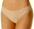 CALVIN KLEIN Radiant Flirty Lace Trim Nude Bikini Panty Womens XS 4 S 5 L 7 XL 8