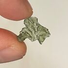 Moldavite .68 grams 3.4 ct Grade A Besednice Small Piece with Certificate