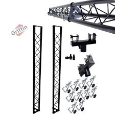 2 PACK Triangle Truss Kit DJ Booth Trussing Section Stage Segment Lighting Stand