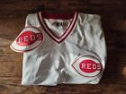Cincinnati Reds Majestic Cooperstown Jersey 3XL and Patch