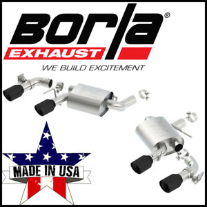 Borla ATAK Axle-Back Exhaust System Kit fits 2016-2024 Chevy Camaro SS 6.2L V8 (For: 2016 Camaro)