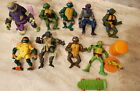 Vintage 90s Teenage Mutant Ninja Turtles Figures Lot Of 12 Skateboard, McDonalds