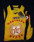 VTG NWT LOTTO NORTHERN STARS L/S Shirt Jersey Sz M Men Yellow Blue Red