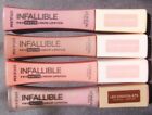 Lot of 2L'Oreal Infallible Pro Matte Les Macarons,Les Chocolats Scented Lipstick