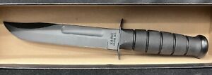 KA-BAR 1211 Fixed Blade Extreme Fighting Hunting Combat Knife W/Sheath USA N-I-B