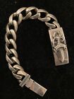 Chrome Hearts Authentic 925 Silver Sword ID Bracelet 8 Inch Long buy 1 get 1