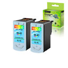 2 Pack CL-41 CL41 Color Ink Cartridge for Canon PIXMA MP450 MP460 MP470 Printers