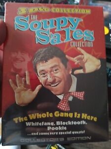 The Soupy Sales Collection - 3 Volume Set (DVD, 2006, 3-Disc Set) New!