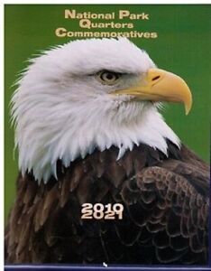 1 Supersafe Album For 56 National Park Quarters Date Set 2010-2021 Coins Binder