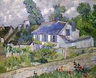 House In Auvers by Van Gogh art painting print