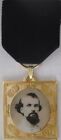 Nathan Bedford Forrest Remembrance Civil War Medal w/ 3 Medal Drapes