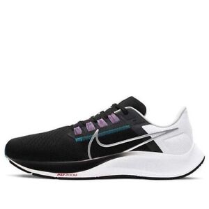 Nike Air Zoom Pegasus 38 Men’s Running Shoes Sz 10.5 Black / White CW7356 003