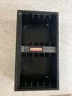 OEM Official Super Nintendo SNES Cart Cartridge Storage Holder Cabinet Black