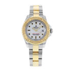 Rolex Yacht-Master 29mm 169623 Yellow Gold Steel White Dial Automatic Watch 2002