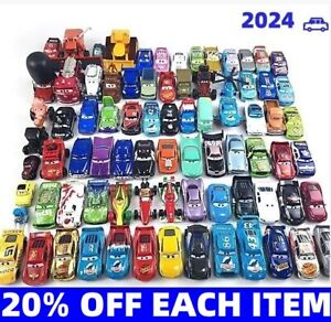 Disney Pixar Cars Diecast Lot Lightning McQueen 1:55 Queen Car Toys Loose Gift