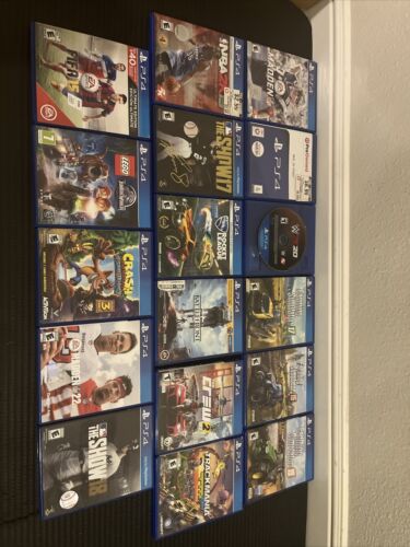 New ListingPS4 Game Lot of 18 Games-Great Condition