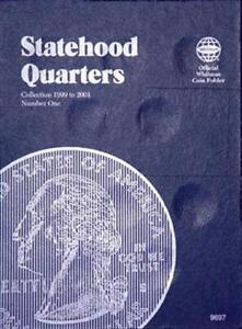Mini Coin Album For US State Quarters 1999 2001 Whitman Folder 9697 No 1 New
