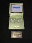 Nintendo GAMEBOY ADVANCE SP AGS-101 Green With Turtles Game