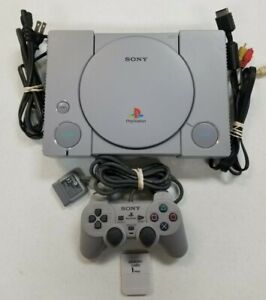 GUARANTEED - Playstation 1 Ps1 Console with Controller and Memory card