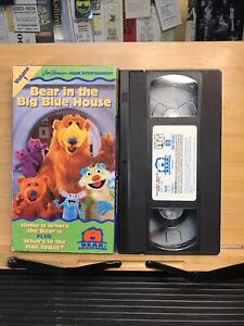 Bear In The Big Blue House VHS Home Is Where The Bear Is Vol 1 1998 Jim Henson