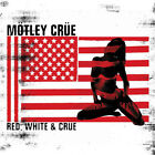 MOTLEY CRUE Red White & Crue BANNER HUGE 4X4 Ft Fabric Poster Tapestry Flag art