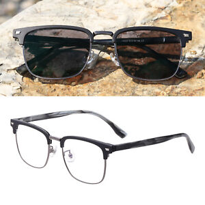 Men's Business Photochromic Grey Reading Glasses Single Vision Sunglass Reader
