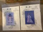 Lot of TWO Fancy Frocks Doll Clothing Sewing Patterns For 18