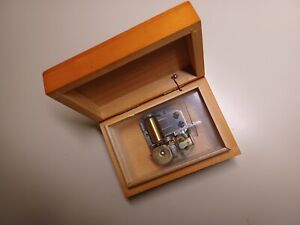 Vintage REUGE music box, Swiss musical movement, 