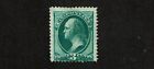 1873 U.S. CLASSIC 3c Green Washington w Secret Mark Sc#158 Mint/NG A Nice Copy!