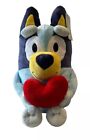 New BLUEY with Heart Valentine's Day 2024 Authentic PLUSH Dog 17