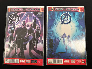 Avengers #35 & 36 Bundle A 2014 1st COVER App of Sam Wilson Cap America