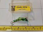 NEW OLD STOCK VINTAGE LUCKY LADY INNER GLOW FISHING LURE FROG