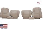 For 2001 2002 2003 Ford F250 Lariat XLT Super Cab Extended Cab Seat Covers Tan (For: 2002 Ford F-350 Super Duty Lariat 7.3L)
