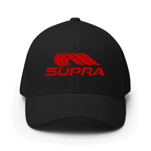 Supra Boats Racing Logo Printed Hat Full Closed Fitted Baseball Cap