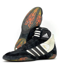 2005 Adidas Tyrint II Wrestling Shoes Size 10 Black White RARE