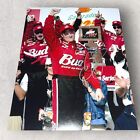 Dale Earnhardt Jr BUDWEISER DAYTONA 125s WIN signed 11x14 JUMBO NASCAR photo