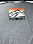 Patagonia Shirt Mens 2XL XXL Gray Long Sleeve Pullover Outdoors Adult Hiking