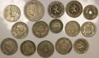 Foreign lot 15 pieces Coins