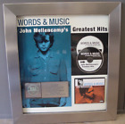 John Mellencamp Words & Music 2005 RIAA Platinum CD Record Award 19x21
