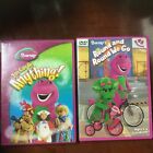 Lot Of (2) Barney DVD’s Bundle:  You Can Be Anything & Round And Round We Go.