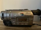SONY Handycam CCD-TR517 8mm Video Camera Recorder TESTED With Charger!