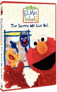 Elmo's World: The Street We Live On! (DVD) NEW