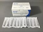 NEW Tkmd Syringes without Needle 1ml / 1cc Luer Lock Sterile Syringe Box of 100