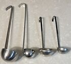 Lot of 4 Ladles, Various Sizes, 1/2 oz to 2 oz, Vollrath Stainless Steel & more
