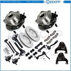 Front Suspension Kits Wheel Hub Bearing with Brake Rotor Pad For 1998-2004 S10 (For: Chevrolet S10)