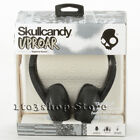 Skullcandy Uproar Uprock Wired On-Ear Headphones w/Microphone Remote Black NEW