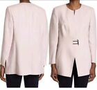 Akris Women's Size 10 Pink Linen Blazer Jacket MSRP $3390.00