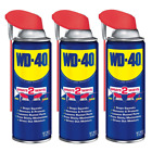 Multi Purpose Original WD-40 Formula Lubricant Spray 3-PACK w/Smart Straw 12 oz.
