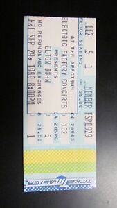 Sept 29, 1989 Elton John Ticket Stub